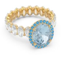 Ornate Halo Oval Rajakula Ring