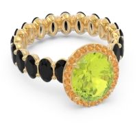 Ornate Halo Oval Rajakula Ring