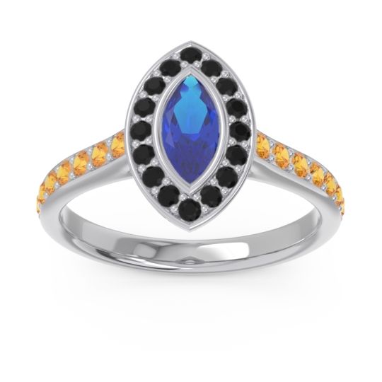 Halo Pave Marquise Pravahana Ring
