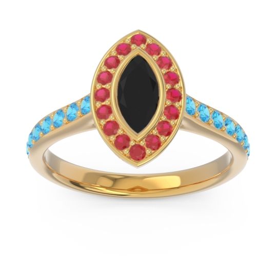 Halo Pave Marquise Pravahana Ring