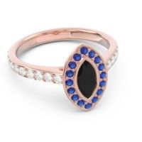 Halo Pave Marquise Pravahana Ring