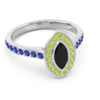Halo Pave Marquise Pravahana Ring