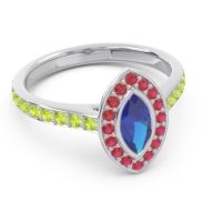 Halo Pave Marquise Pravahana Ring