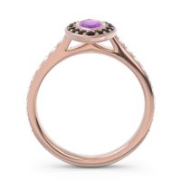 Halo Pave Marquise Pravahana Ring