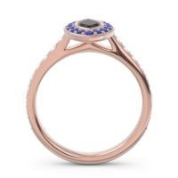 Halo Pave Marquise Pravahana Ring