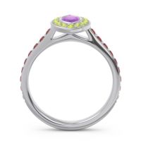 Halo Pave Marquise Pravahana Ring