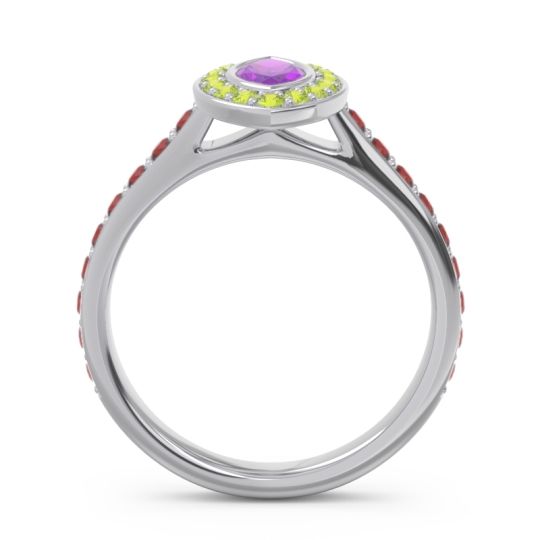 Halo Pave Marquise Pravahana Ring