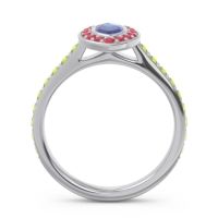 Halo Pave Marquise Pravahana Ring