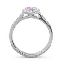 Halo Pave Marquise Pravahana Ring