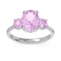 Three Stone Oval Matr Ring