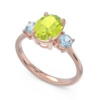 Three Stone Oval Matr Ring
