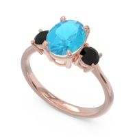 Three Stone Oval Matr Ring