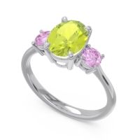 Three Stone Oval Matr Ring