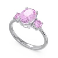 Three Stone Oval Matr Ring