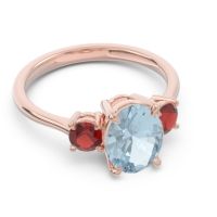 Three Stone Oval Matr Ring