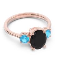 Three Stone Oval Matr Ring