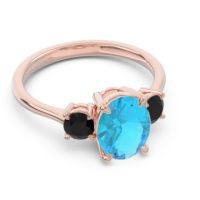 Three Stone Oval Matr Ring