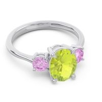 Three Stone Oval Matr Ring