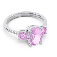 Three Stone Oval Matr Ring