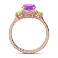 Three Stone Oval Matr Ring