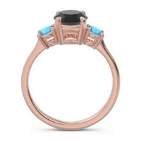 Three Stone Oval Matr Ring
