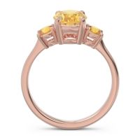 Three Stone Oval Matr Ring