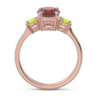 Three Stone Oval Matr Ring