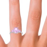 Three Stone Oval Matr Ring
