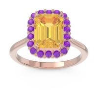 Halo Octagon Dasi Ring