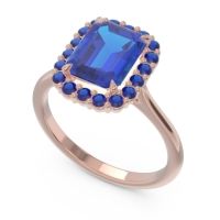 Halo Octagon Dasi Ring