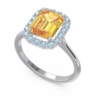 Halo Octagon Dasi Ring