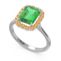 Halo Octagon Dasi Ring