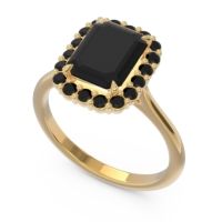 Halo Octagon Dasi Ring