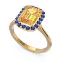Halo Octagon Dasi Ring