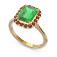 Halo Octagon Dasi Ring