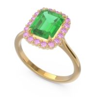 Halo Octagon Dasi Ring