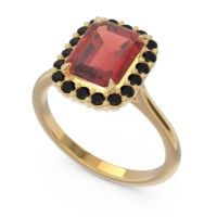 Halo Octagon Dasi Ring