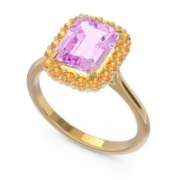 Halo Octagon Dasi Ring