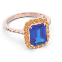 Halo Octagon Dasi Ring