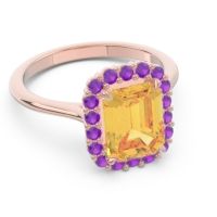 Halo Octagon Dasi Ring