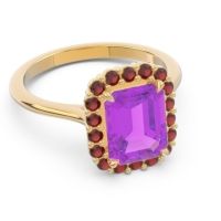 Halo Octagon Dasi Ring