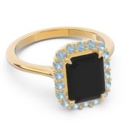 Halo Octagon Dasi Ring