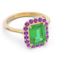 Halo Octagon Dasi Ring