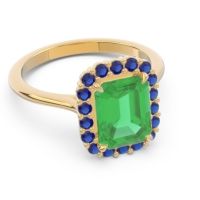 Halo Octagon Dasi Ring