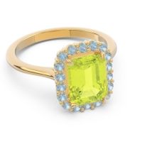 Halo Octagon Dasi Ring