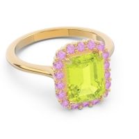 Halo Octagon Dasi Ring