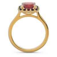 Halo Octagon Dasi Ring