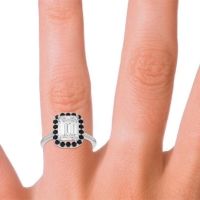 Halo Octagon Dasi Ring
