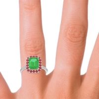 Halo Octagon Dasi Ring