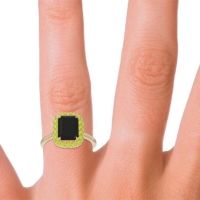 Halo Octagon Dasi Ring